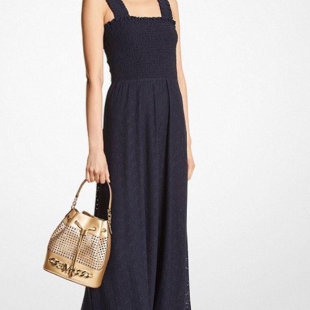 Michael Kors blue long dress. Size small in excellent condition